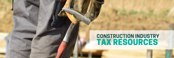 construction industry tax resources graphic