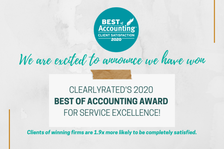 2020 Best of Accounting graphic