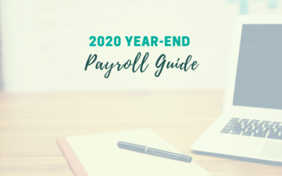 2020 Year-End Payroll Guide