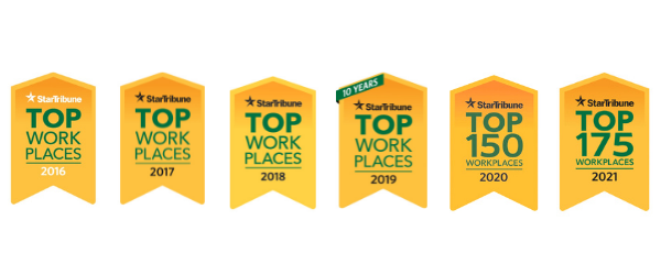Top Workplace awards