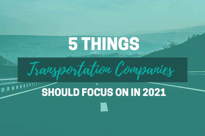 5 things transportation companies should focus on header