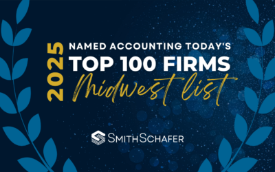 Smith Schafer Recognized as a 2025 Top Midwest Firm by Accounting Today!