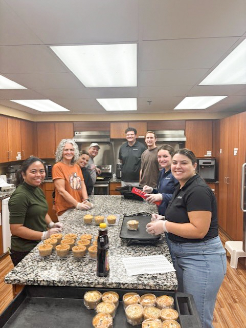 Volunteering Ronald McDonald House RO 8.2025 2 ROC Team Volunteering at Ronald McDonald House